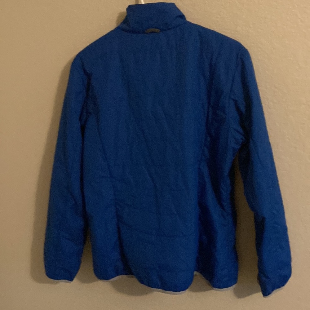 Blue rain  coat jacket - Picture 2 of 2